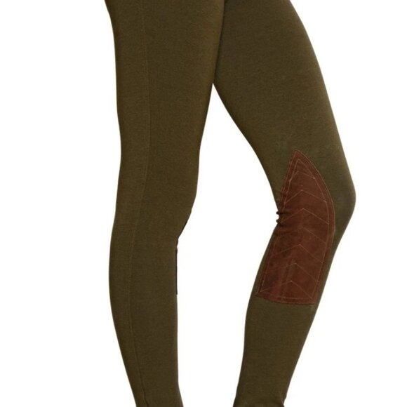 New, Ralph Lauren Olive Green Equestrian Riding Leggings - Picture 8 of 15